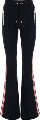 Flared Jersey Trousers