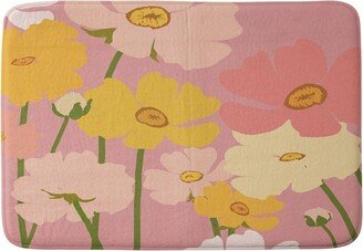 Gale Switzer Flower Market Memory Foam Bath Mat