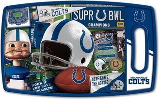 NFL Indianapolis Colts Retro Series Cutting Board