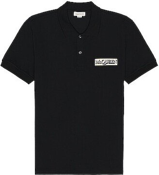 Polo Piquet Bio in Black