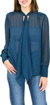 DR2 by Daniel Rainn Tie Neck Blouse-AA