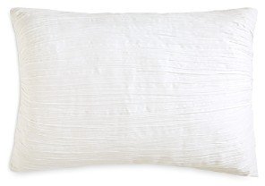 City Pleat White Standard Sham