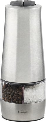 Trudeau Battery Salt and Pepper Mill Stainless Steel