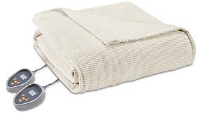 Electric Microfleece Heated Blanket, Queen