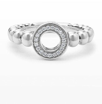 Caviar Spark Diamond Circle Ring