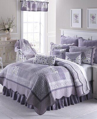 Lavender Rose Cotton Quilt Collection, Twin