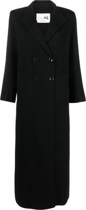 Double-Breasted Maxi Coat-AA