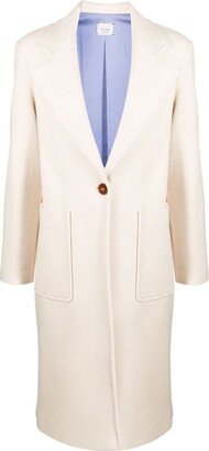 Notched-Lapels Single-Breasted Coat-AA