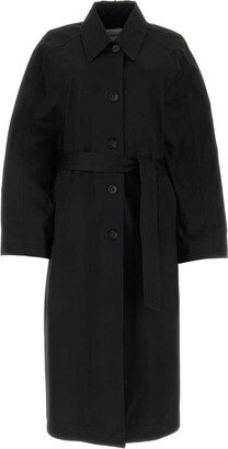 Oversized Belted Trench Coat-AC