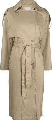 Deva belted trench coat