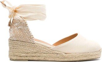 Carina Ankle Strapped Wedge Espadrilles