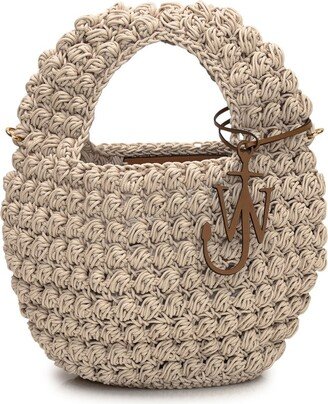 Popcorn Knit Crossbody Bag-AA