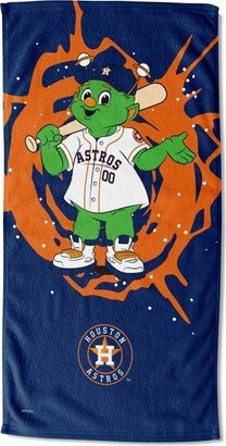 30x60 MLB Houston Astros Mascot Printed Beach Towel