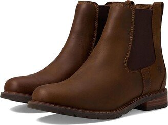 Wexford Waterproof Chelsea Boot (Weathered Brown) Women's Pull-on Boots