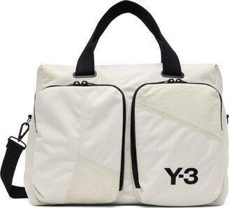 White Holdall Tote