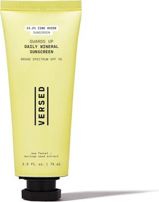 Versed Guards Up Daily Mineral Sunscreen Broad Spectrum - SPF 35 - 2.5 fl oz