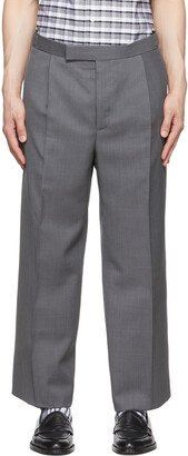 Grey Wool Trousers