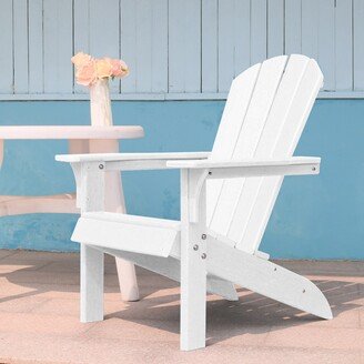 White HDPE Adirondack Chair