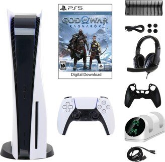 Sony PlayStation 5 Core Console with God of War: Ragnarok with Accessories