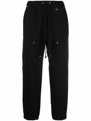 Straight-Leg Organic Cotton Track Pants