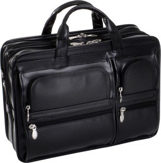 Hubbard Double Compartment Laptop Briefcase