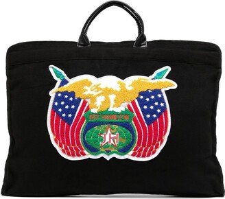 Jeff Hamilton Logo-Patch Briefcase