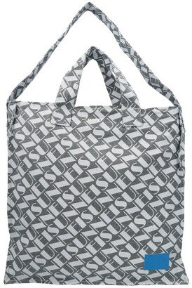 All-Over Logo Printed Tote Bag