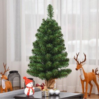 3Ft Artificial PVC Christmas Tree Tabletop Season Decoration