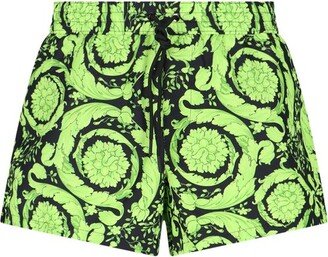 Barocco Printed Swim Shorts-AA