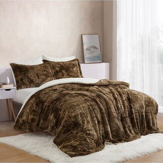 3Pc Reversible Sherpa Winter Comforter Set