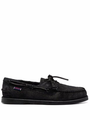 Leather Black Loafers