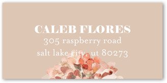 Wedding Address Labels: Stellar Bloom Address Label, Beige, Address Label, Matte