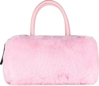 Luxe Faux Fur Faux Fur Bowling Bag