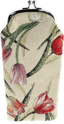 CTM Women' Tulip Print Tapetry Glae Cae, Tulip