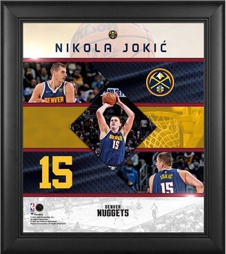 Fanatics Authentic Nikola Jokic Denver Nuggets Framed 15