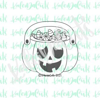 Pumpkin Candy Pail Cookie Cutter