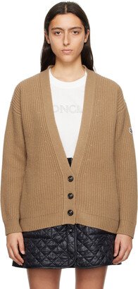 Tan 5 Gauge Cardigan