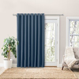 Grand Pointe Grommet Curtain Patio Panel w/Wand 110W x 84L