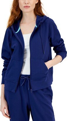 Id Ideology Women's Full-Zip Hooded Sweatshirt, Created for Macy's