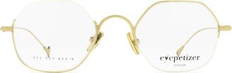 Eyepetizer Ottagono Gold Glasses