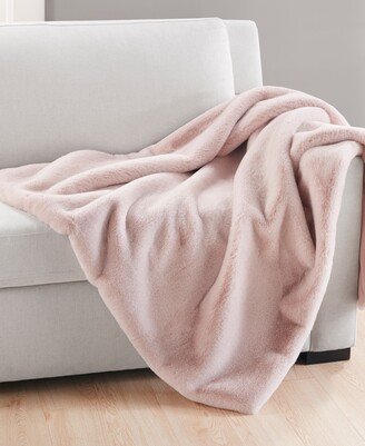 Plush Faux Fur Throw, 50