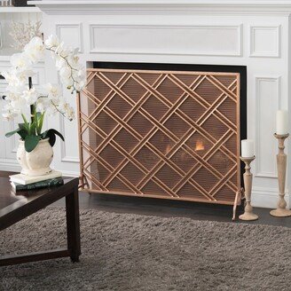 Josette Single Panel Fireplace Screen