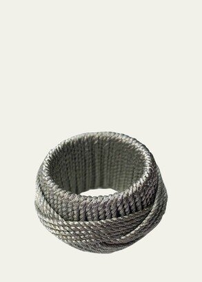 Von Gern Home Silver Rope Napkin Ring