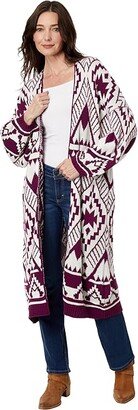 Retro Coat Shawl Collar (White/Pink) Women's Jacket