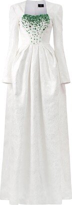 I.h.f Atelier Queen Anne Long Sleeves Gown