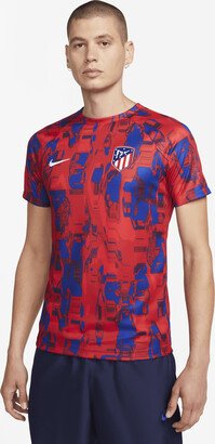 Atlético Madrid Academy Pro Men's Dri-FIT Pre-Match Soccer Top in Red