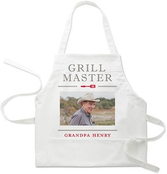 Aprons: Head Grill Master Apron, Adult (Onesize), Red