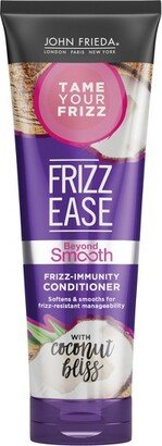 John Frieda Frizz Ease Beyond Smooth Conditioner, Anti-Humidity Conditioner Coconut Bliss - 8.45 fl oz