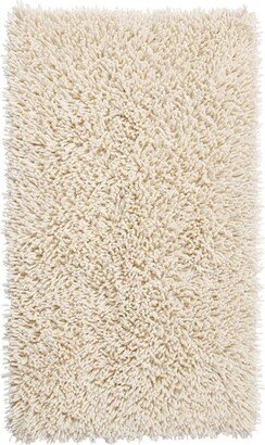 Knightsbridge Chenille Shaggy 220 GSF Anti-Skid Back Bath Rug 20 x 30 - Sage