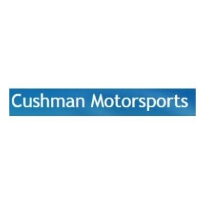 Cushman Motorsports Promo Codes & Coupons
